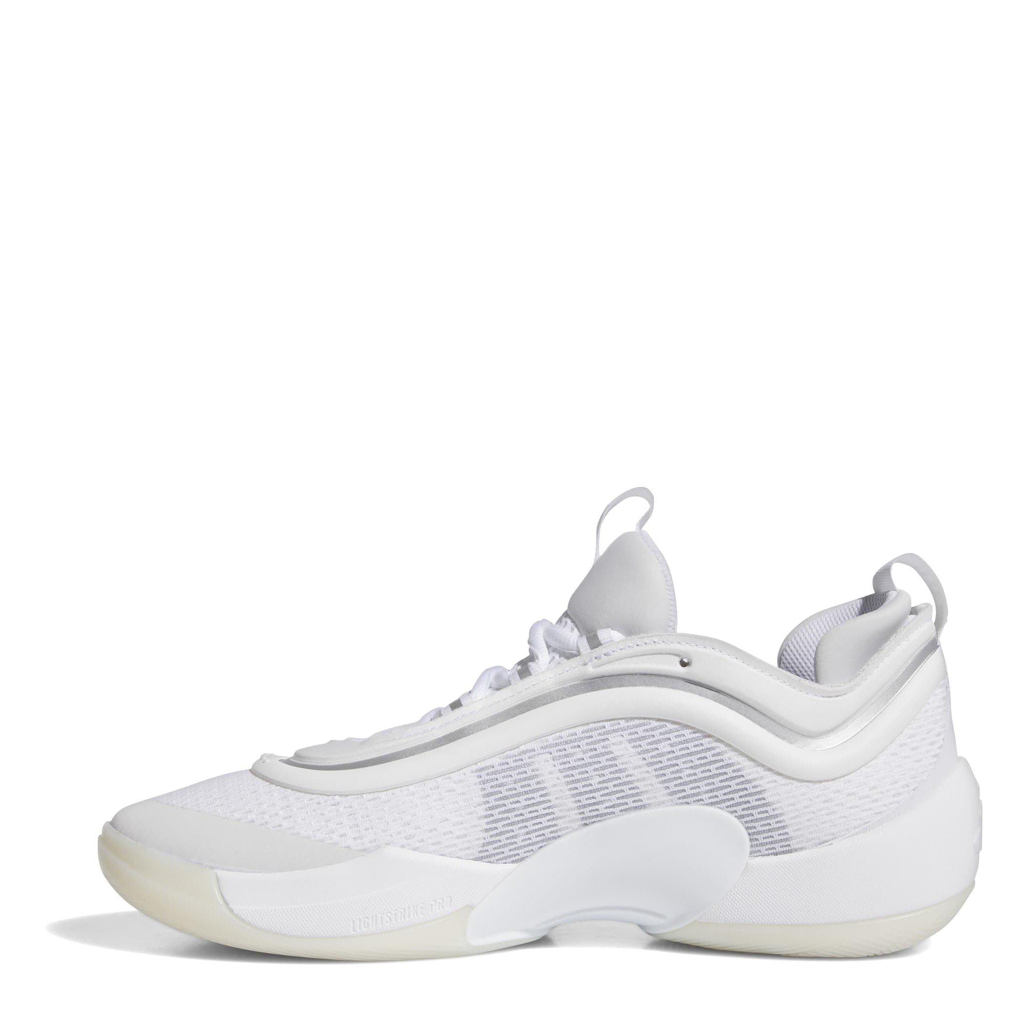 adidas D.O.N Issue #6 Triple White Basketball Shoes Juniors