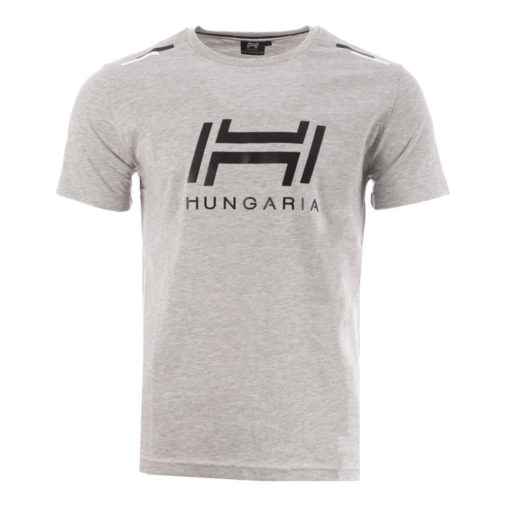 Hungaria T-shirt Gris Homme Hungaria Brooks
