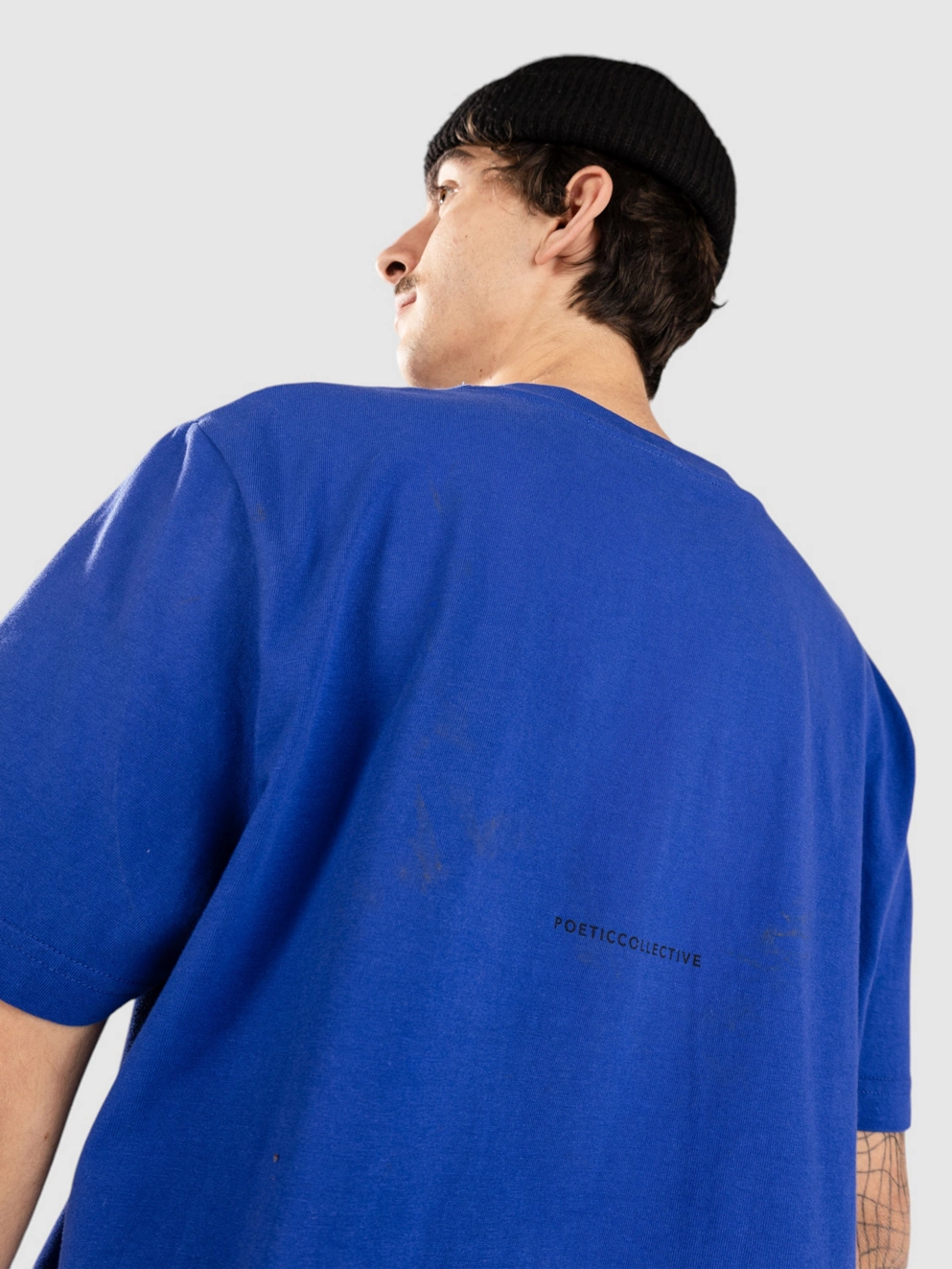Poetic Collective Skull T-Shirt blue