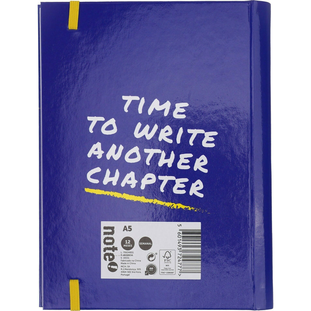 Agenda A5 2025 Semanal Quotes Note! (artigo sortido)