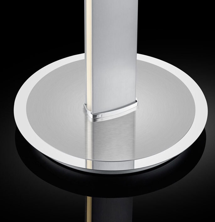 BANKAMP LED Deckenfluter PURE F nickelfarbig