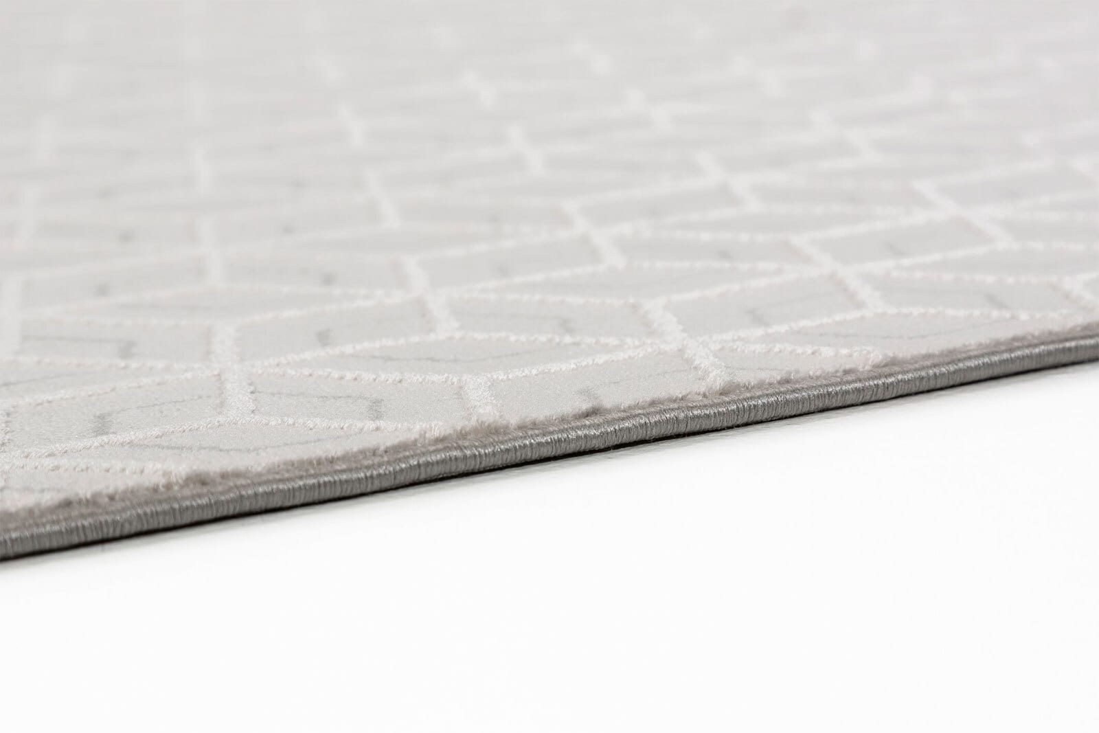 JOOP! Teppich METRIC 200 x 300 cm silberfarbig