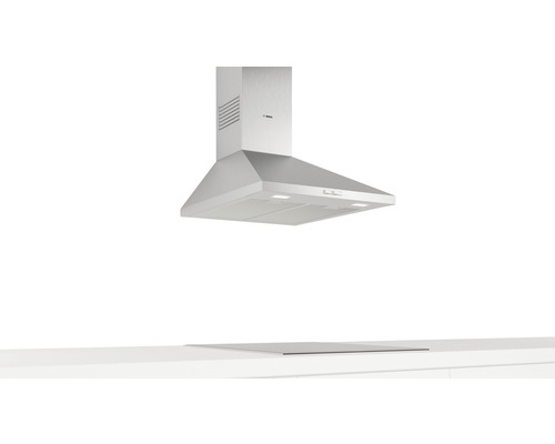 Bosch DWP66BC50 wandafzuigkap, 60 x 50 cm (B x D), roestvrij staal