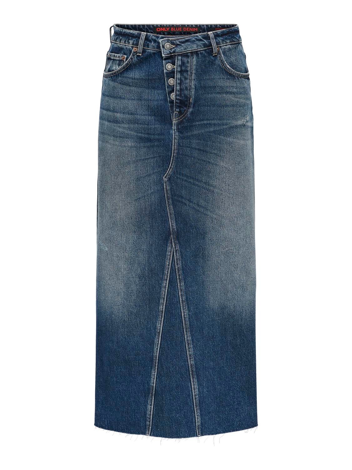 ONLHOWARD Jeansrock Dark Blue Denim