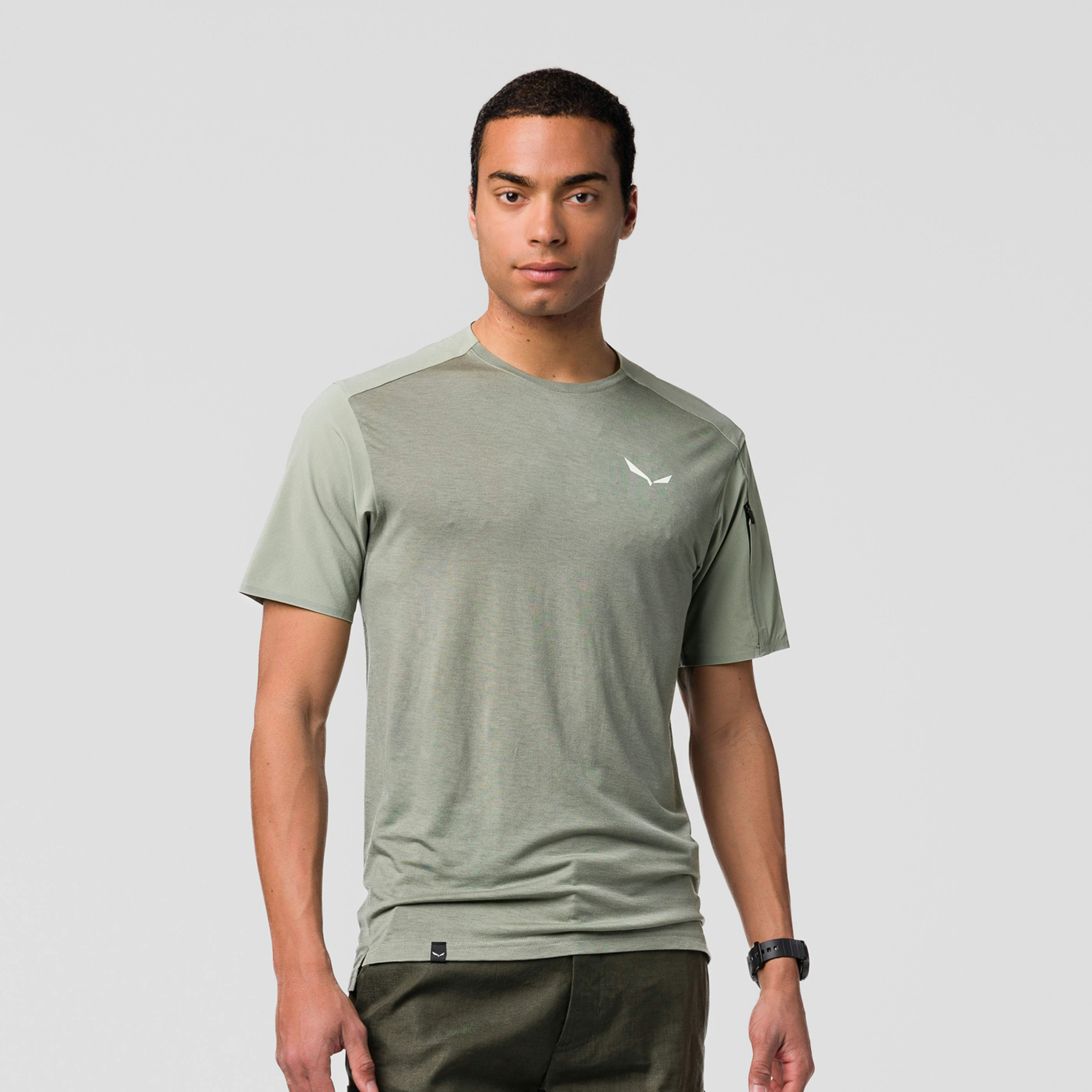 Puez Merino Hybrid T-Shirt Herren