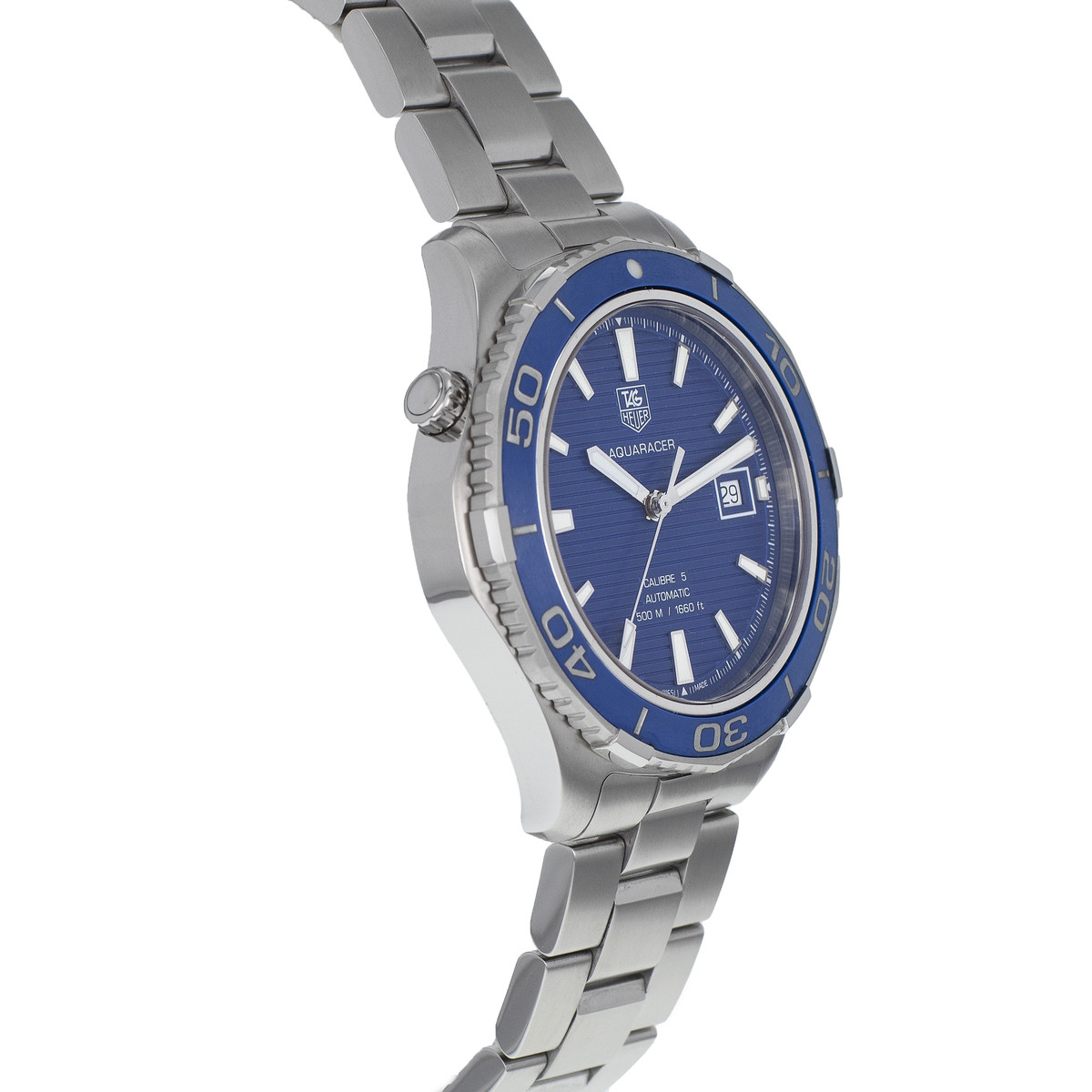 Montre d'occasion Tag Heuer Aquaracer homme automatique acier
