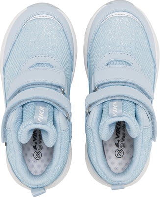 Viking Bouncy Glitter Mid 2V GTX Sneakers, Light Blue