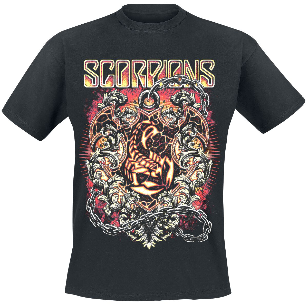 Crest In Chains | Scorpions T-Shirt Manches courtes