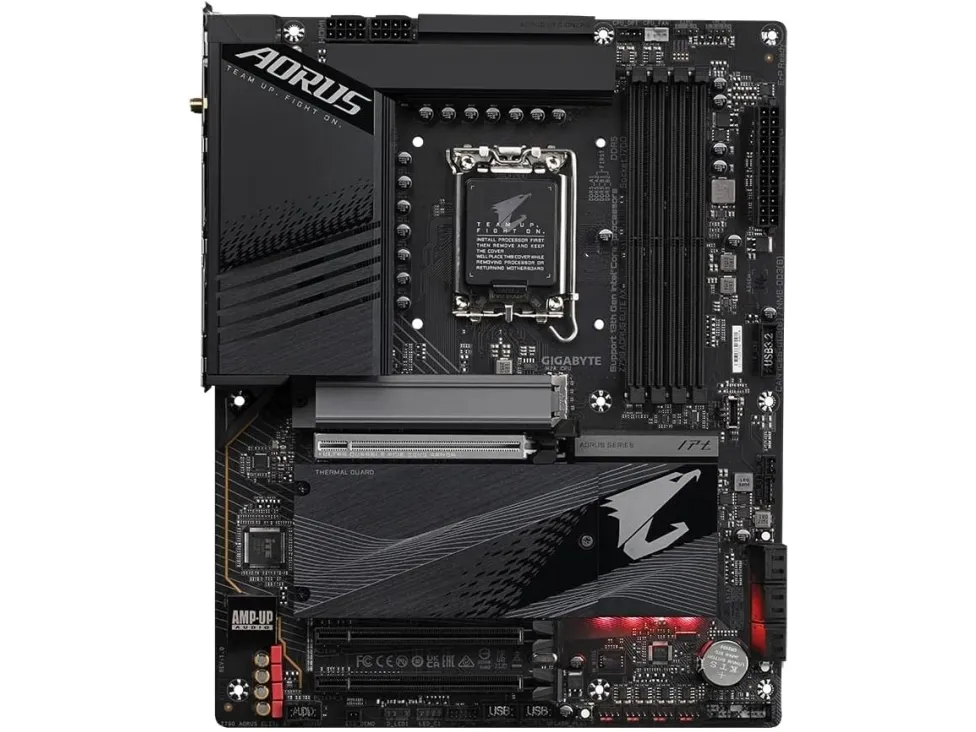 Gigabyte - Bundkort - LGA1700 sokkel - Z790 Chipset - onboard grafik (CPU påkrævet) - HD Audio (8-kanaler)