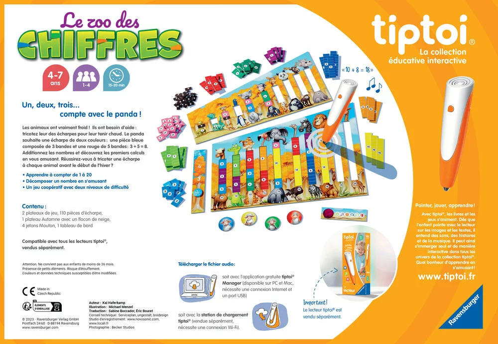 TIPTOI® LE ZOO DES CHIFFRES