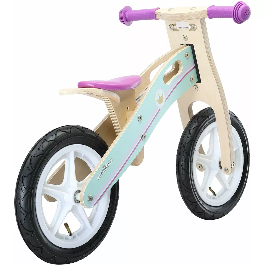 Bikestar Laufrad 12 Zoll Holz türkis