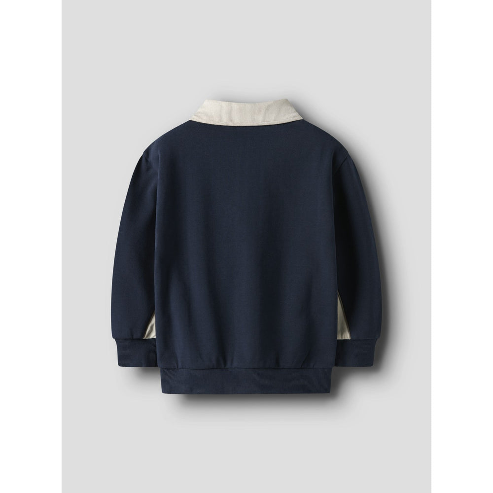 Køb Name It Navy Blazer Nmmtucan Ls Nreg Sweat Polo Unb
