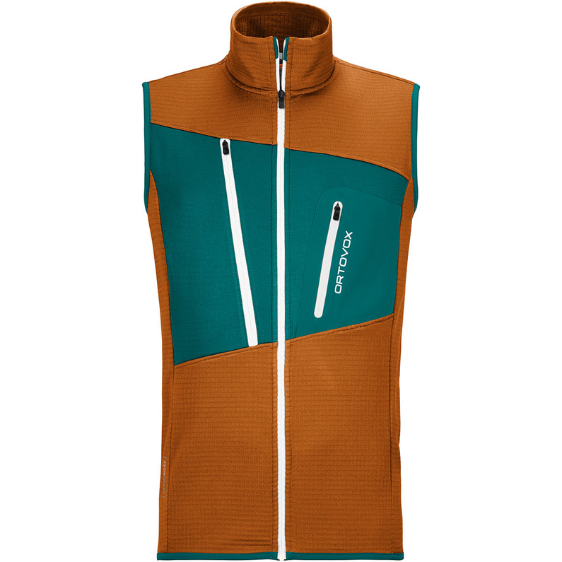 Ortovox Herren Fleece Grid Weste