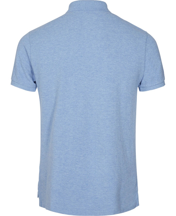 Polo Ralph Lauren Slim Fit Mesh Polo Shirt Blå