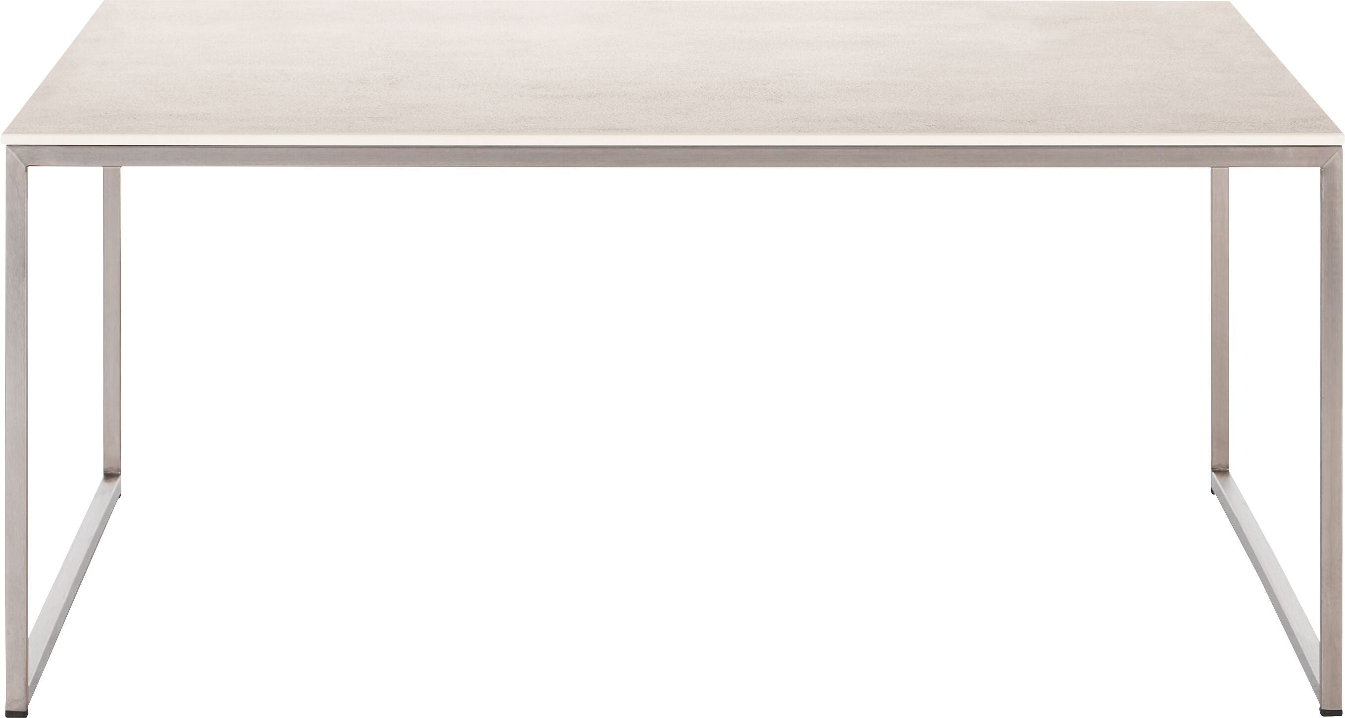AVEA Salontisch - Lunar / Edelstahl / B: 90.0 cm x T: 90.0 cm x H: 39.8 cm