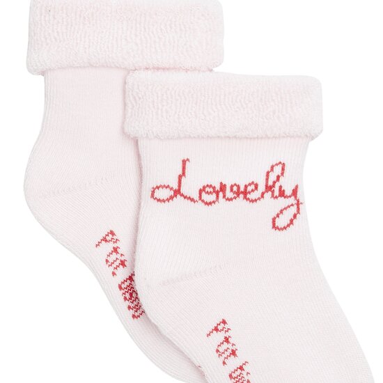 Lovely Capucine Lot de 2 chaussettes   Fleurs        de               P'tit bisou