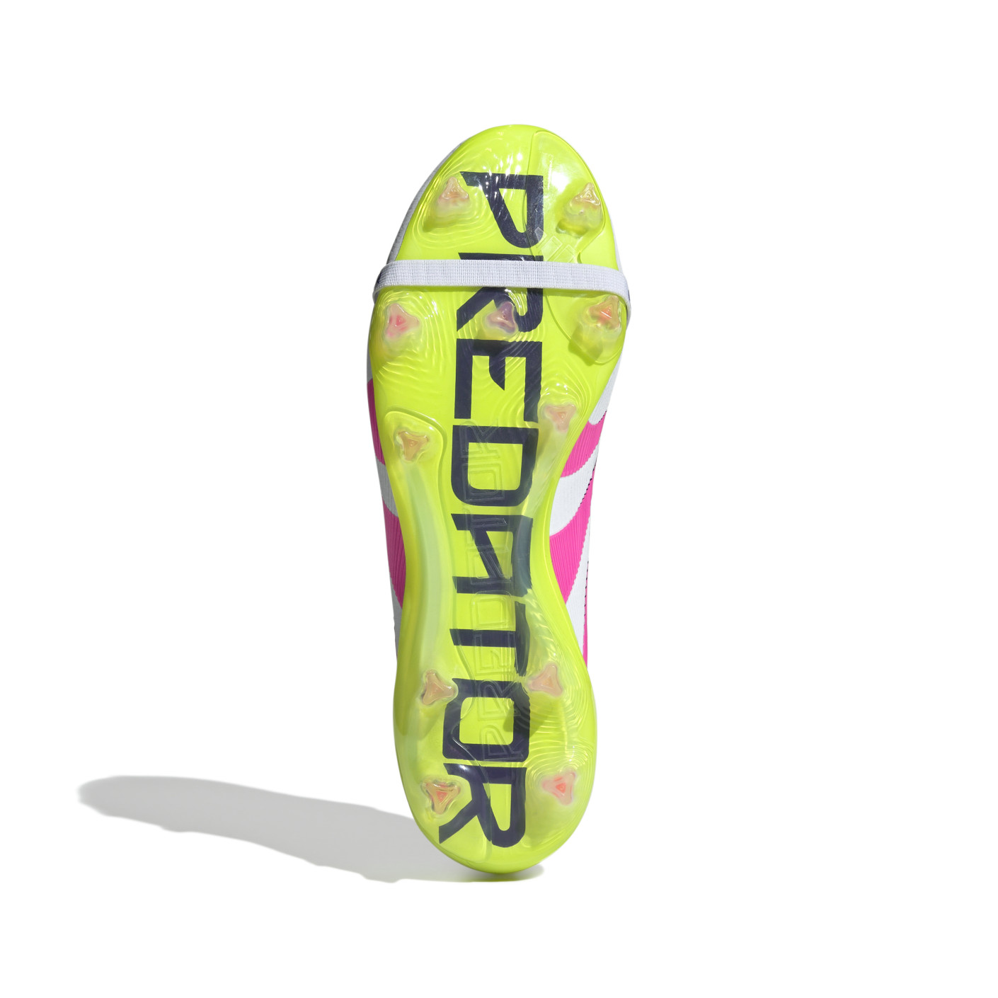 Adidas Predator Elite FT Gras Voetbalschoenen (FG) Wit Roze Neongeel