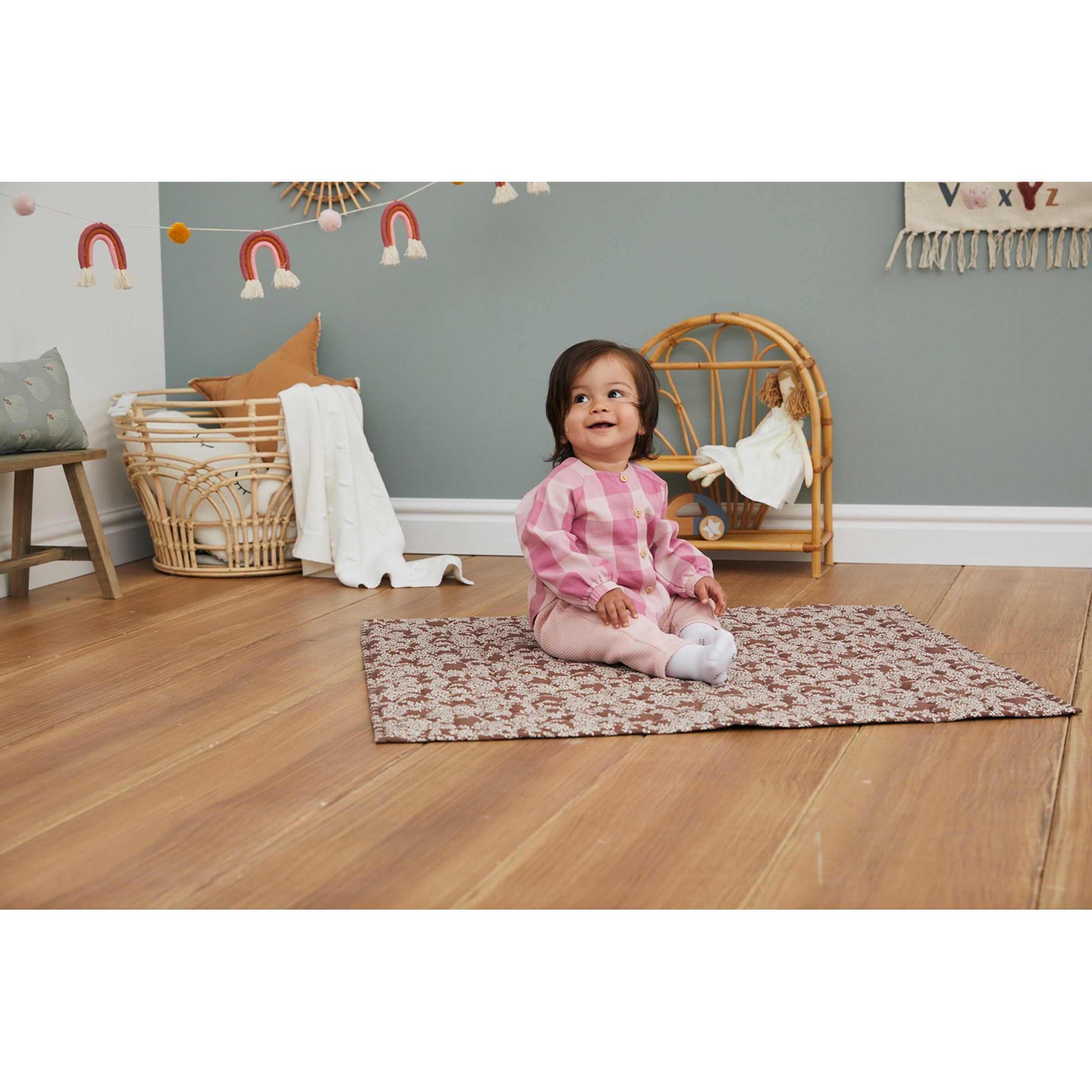 Lilletots - Girls Story Bluse langarm Karo