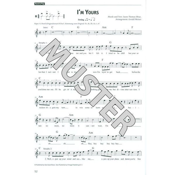 Schott Rock & Pop Gitarren-Songbook