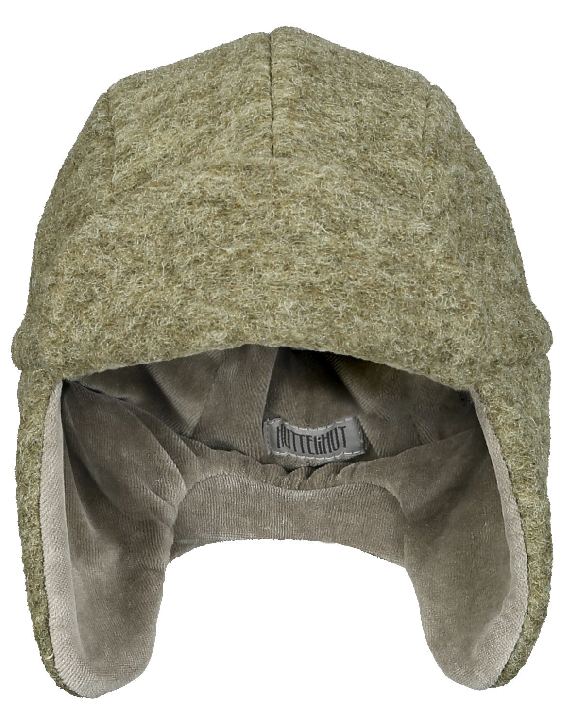 Filz-Fliegermütze MIUT in green olive