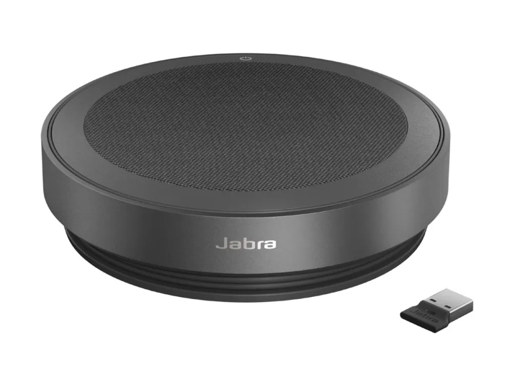 Jabra Speak2 75 UC - Konferencetelefon håndfri - Bluetooth - trådløs, kablet - USB-A, USB-C - mørkegrå - Certified for Zoom Rooms, Zoom Certified, Alcatel-Lucent Certified, Avaya Certified, Cisco Webex Certified, Unify Certified, MFi Certified, Googl