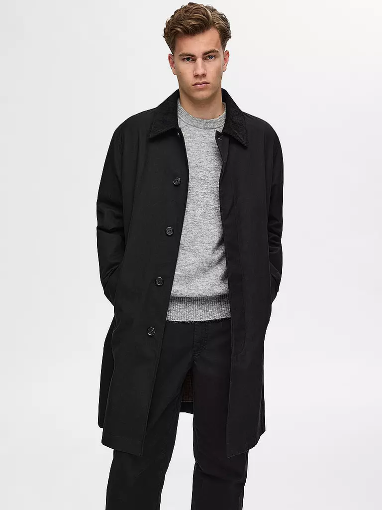 SELECTED Pullover SLHRAI  hellgrau