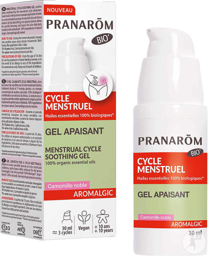 Pranarôm Aromalgic Gel Apaisant Cycle Menstruel Bio 30ml
