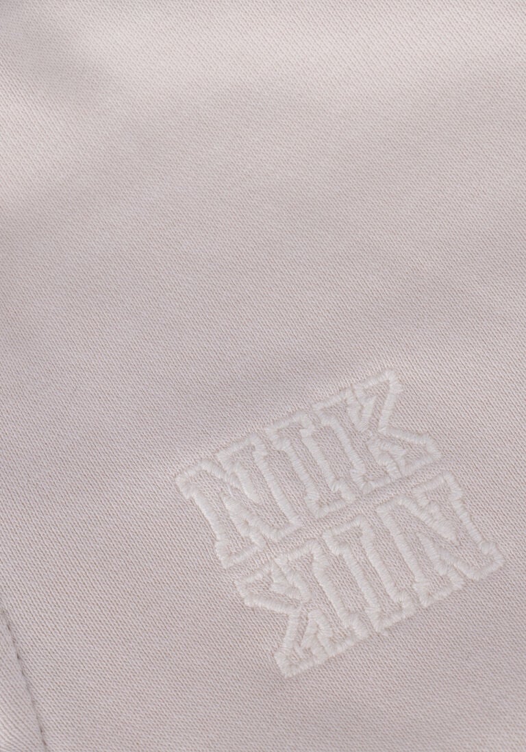 NIK & NIK gebroken wit nik & nik sweater block hoodie