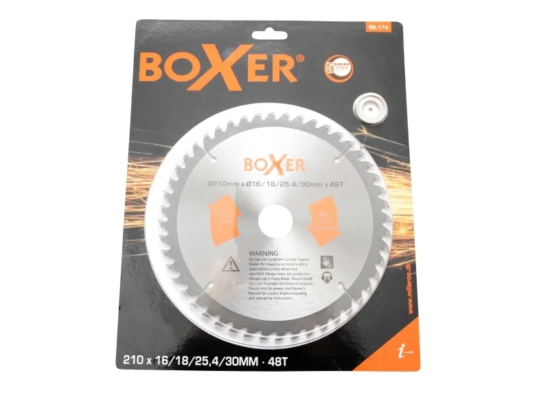 Boxer® rundsavsklinge Ø210 x Ø16/18/25,4/30 mm 48 tænder