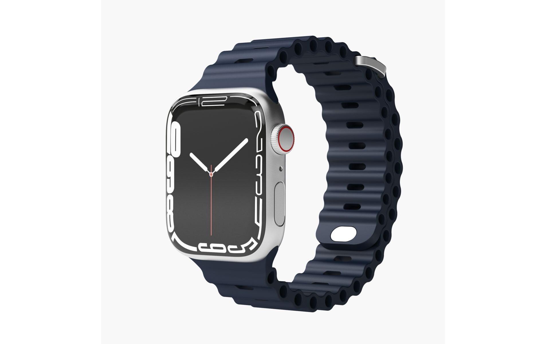 Wave Band Apple Watch 38/40/41 mm NavyArmband für Apple Watch 38/40/41 mm