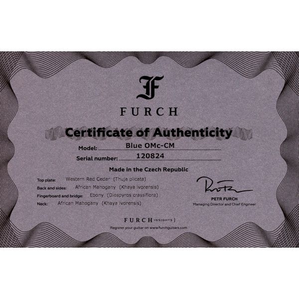 Furch Blue OMc-CM