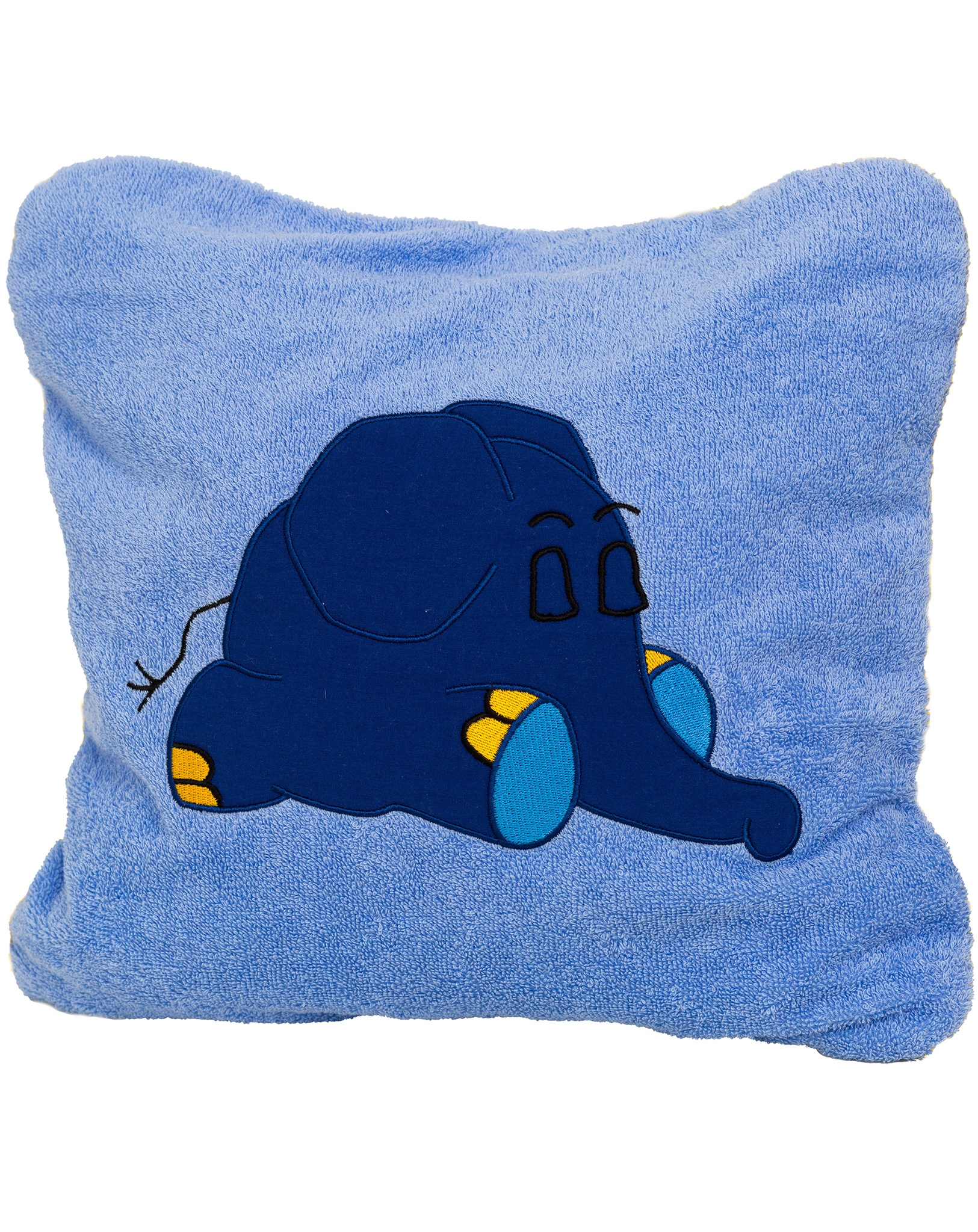Kissenbezug ELEFANT (40x40) in blau