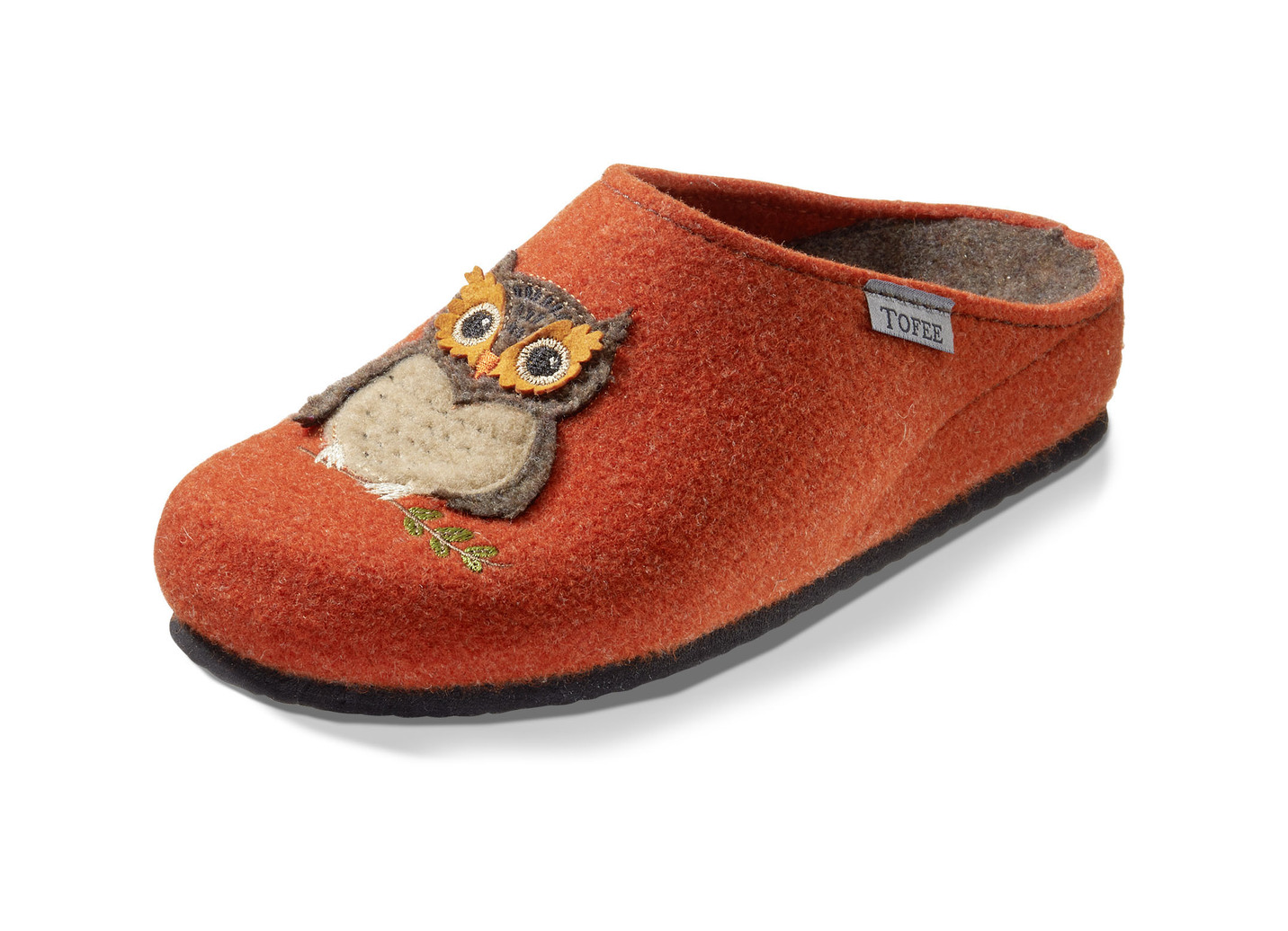 Kuschelwarmer Hausschuh aus Wollfilz