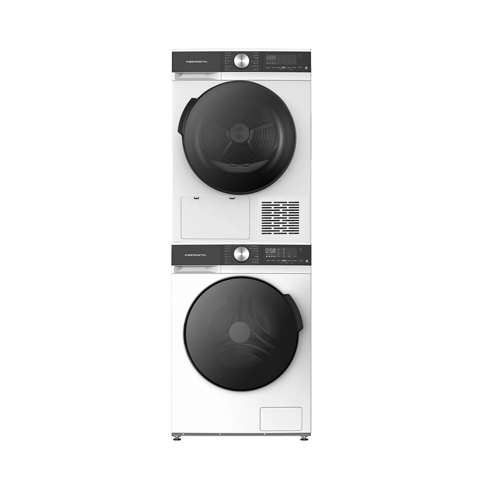 Kibernetik ComfortLine Waschturm WM 9kg A-10% / TM 10kg C Weiss