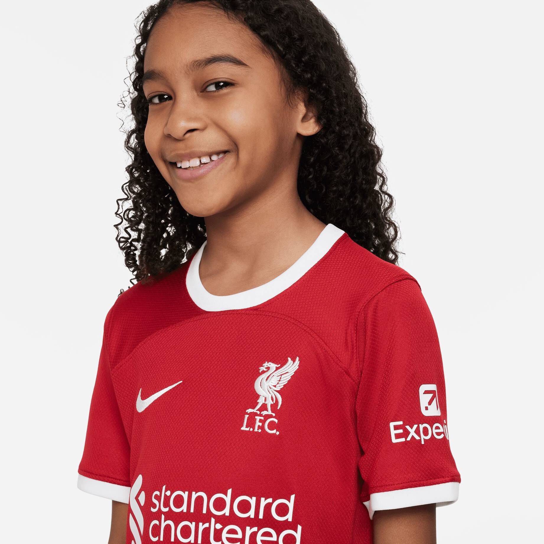 Nike| Kinder Fußballtrikot Heimtrikot LIVERPOOL FC 2023/24 STADIUM HOME - Replica