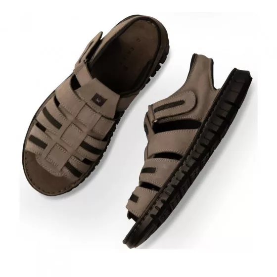 Sandales GRIS CAPE BOARD CUIR