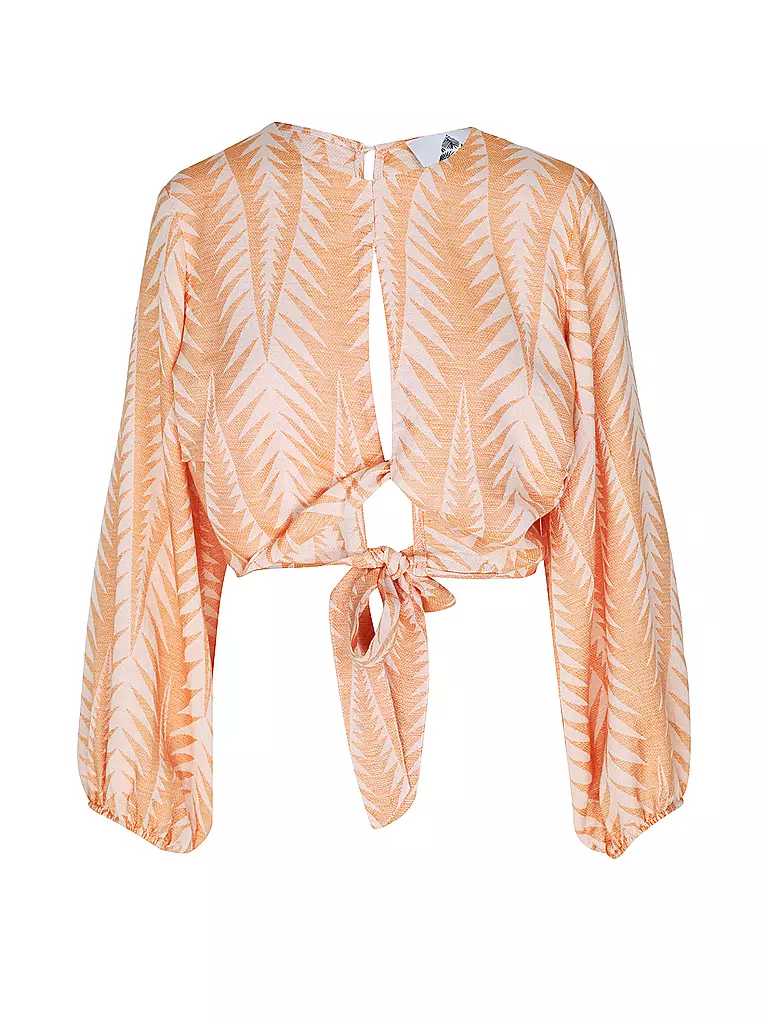 PEARL & CAVIAR Top ZAKAR orange