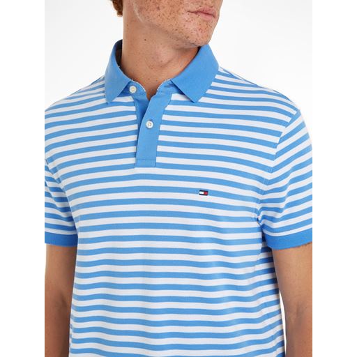 Tommy Hilfiger 1985 Polo T-shirt, Blue Spell/White, XL