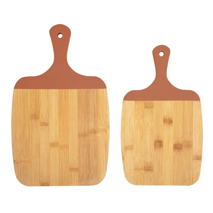Present Time Planches à découper Gourmet - set de 2 | Orange