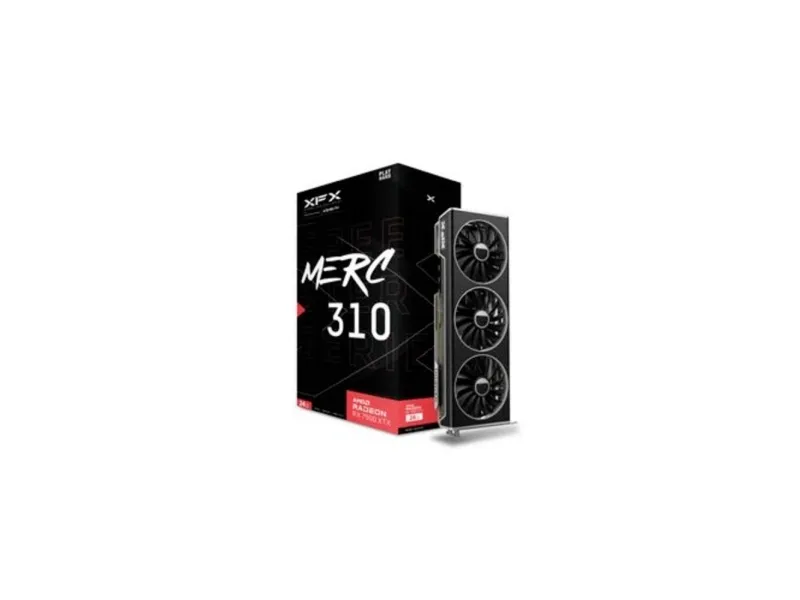 XFX Speedster MERC310 Radeon RX 7900 XTX - Black Edition - grafikkort - Radeon RX 7900 XTX - 24 GB GDDR6 - PCIe 4.0 - HDMI, 3 x DisplayPort - sort