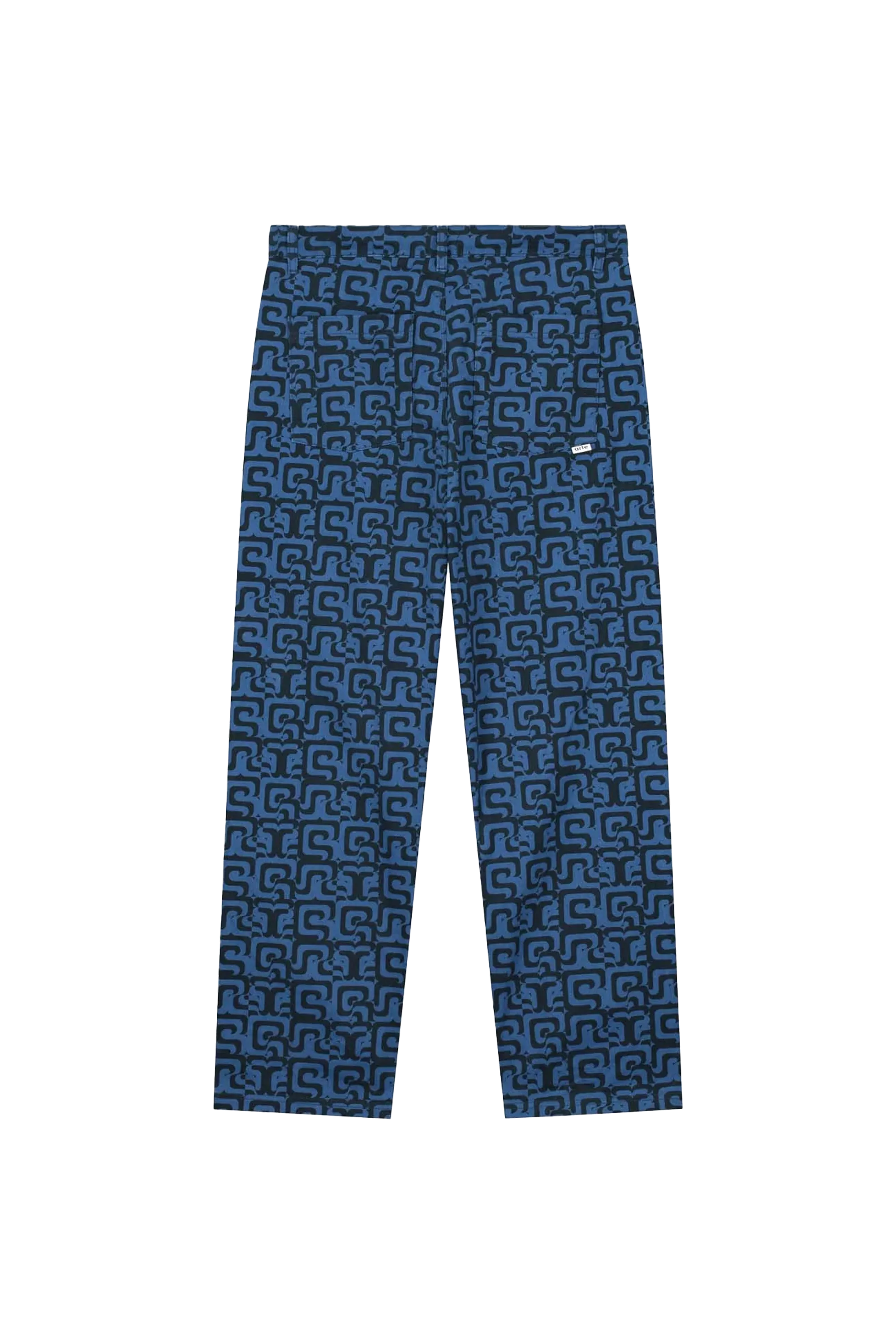 ARTE ANTWERP Pantalon ABSTRACT Bleu