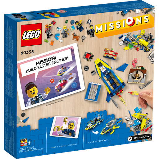 LEGO City Havpolitiets Detektivmissioner - 60355