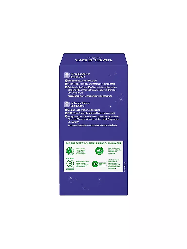 WELEDA Geschenkset - Energy & Relax 2x200ml keine Farbe