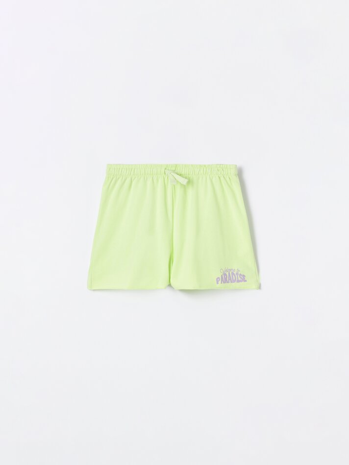 Conjunto top e shorts - Lima Claro