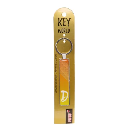NICI Schlüsselanhänger Key World 'D'
