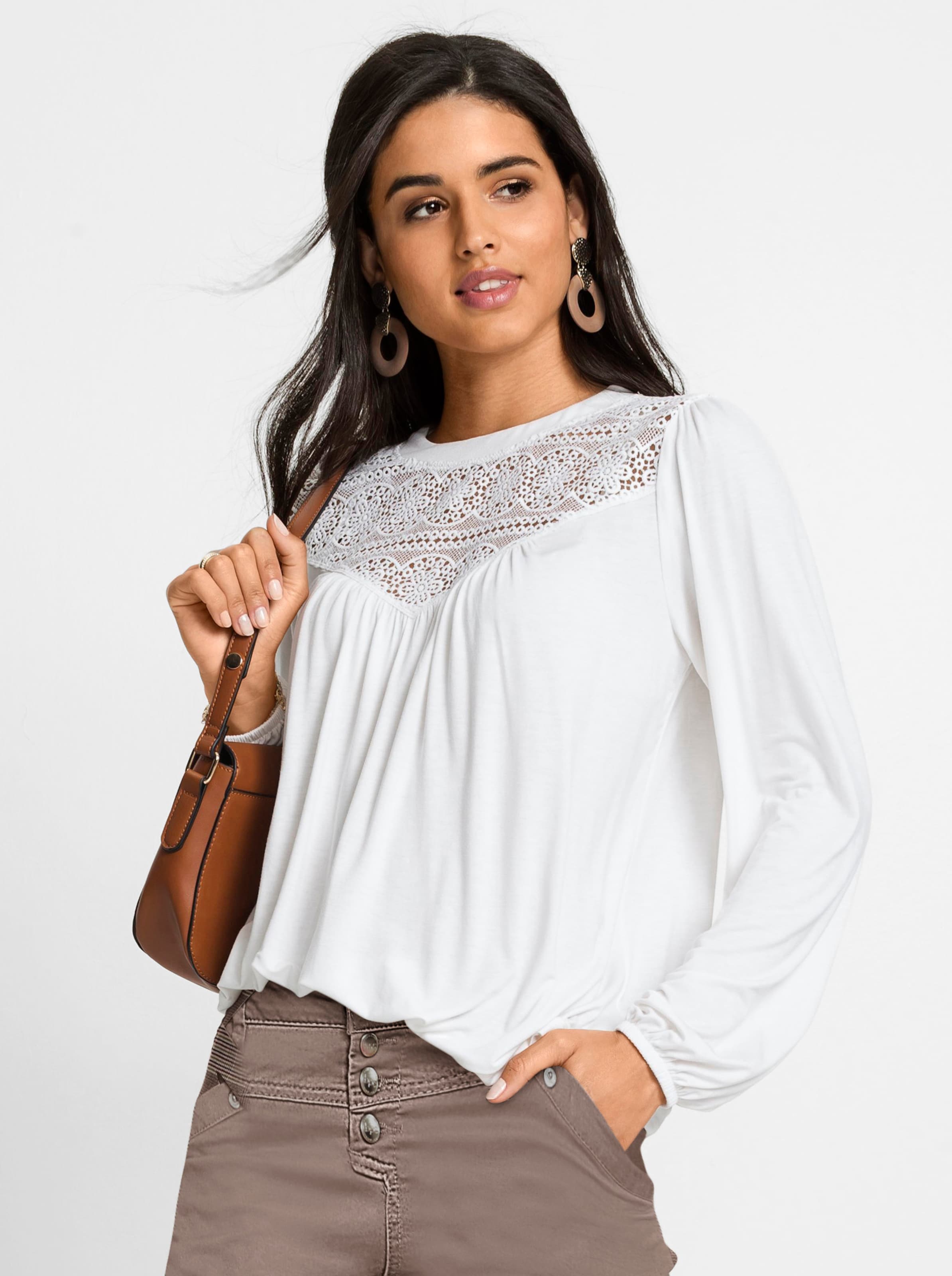 Shirt in weiß
