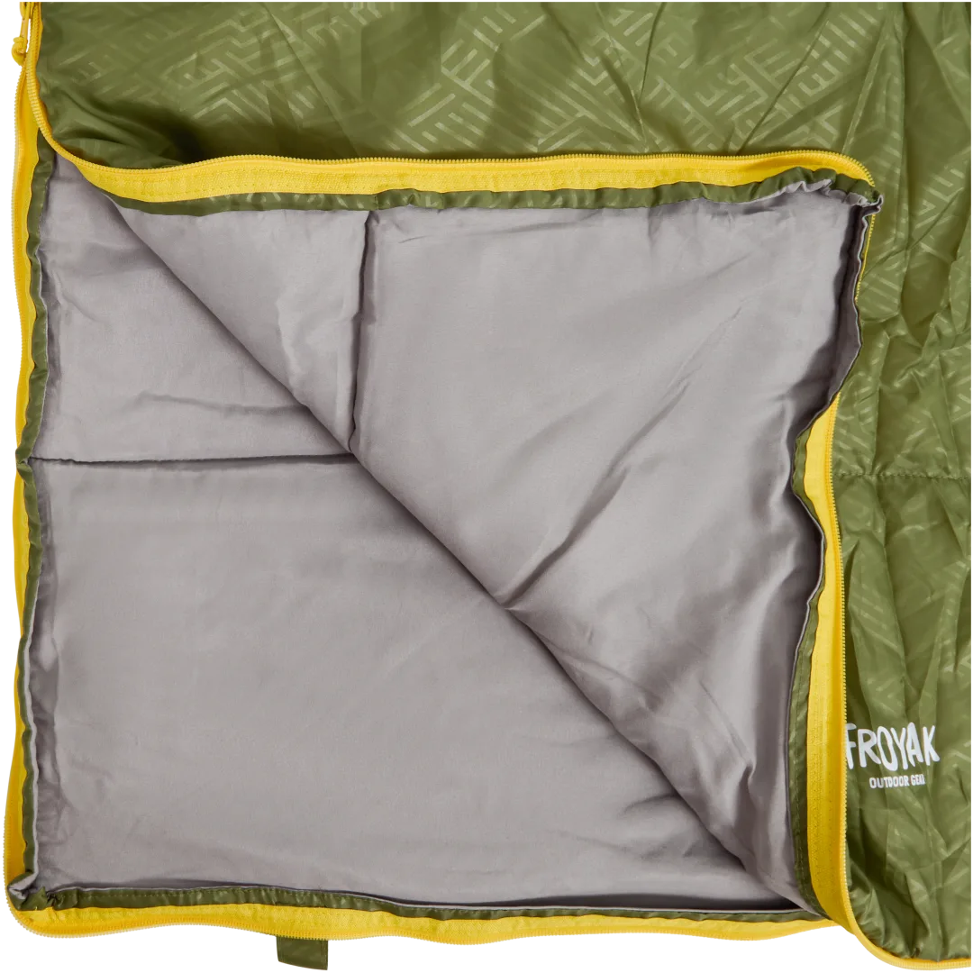 Froyak slaapzak 1-persoons 200 x 80 cm | diverse kleuren