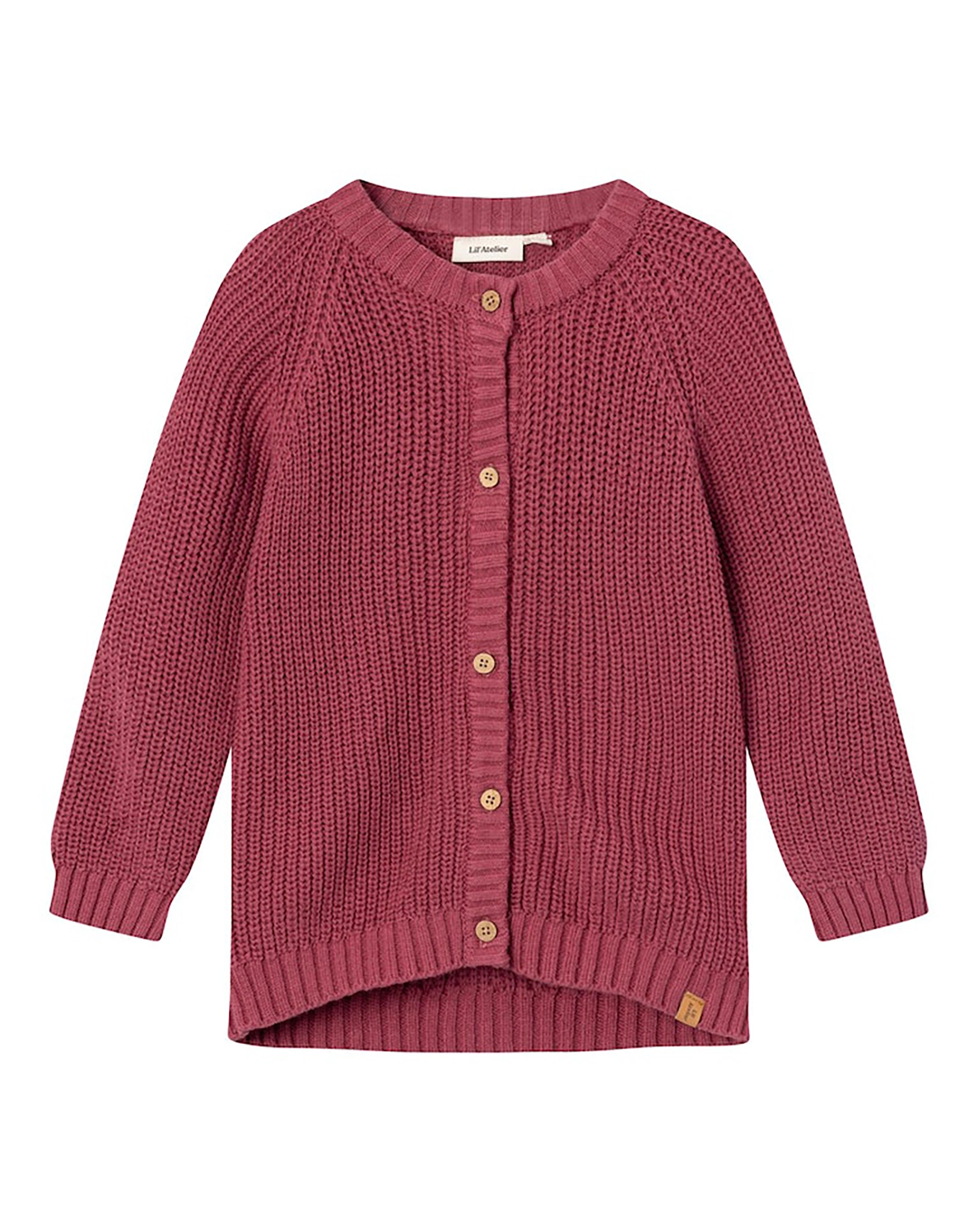 Strickjacke NMFEMLEN in dry rose