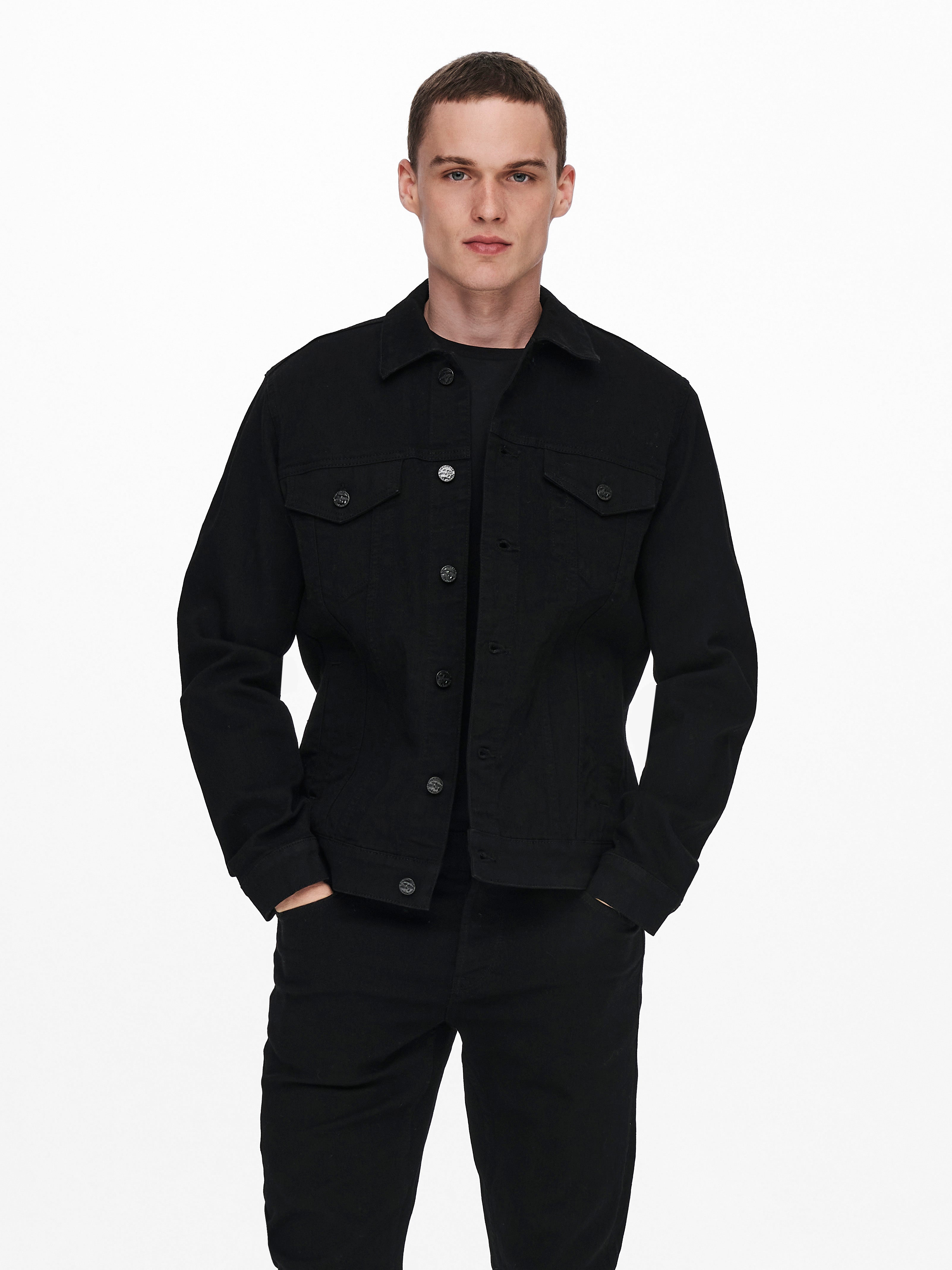 ONSCOME Jacke Black Denim
