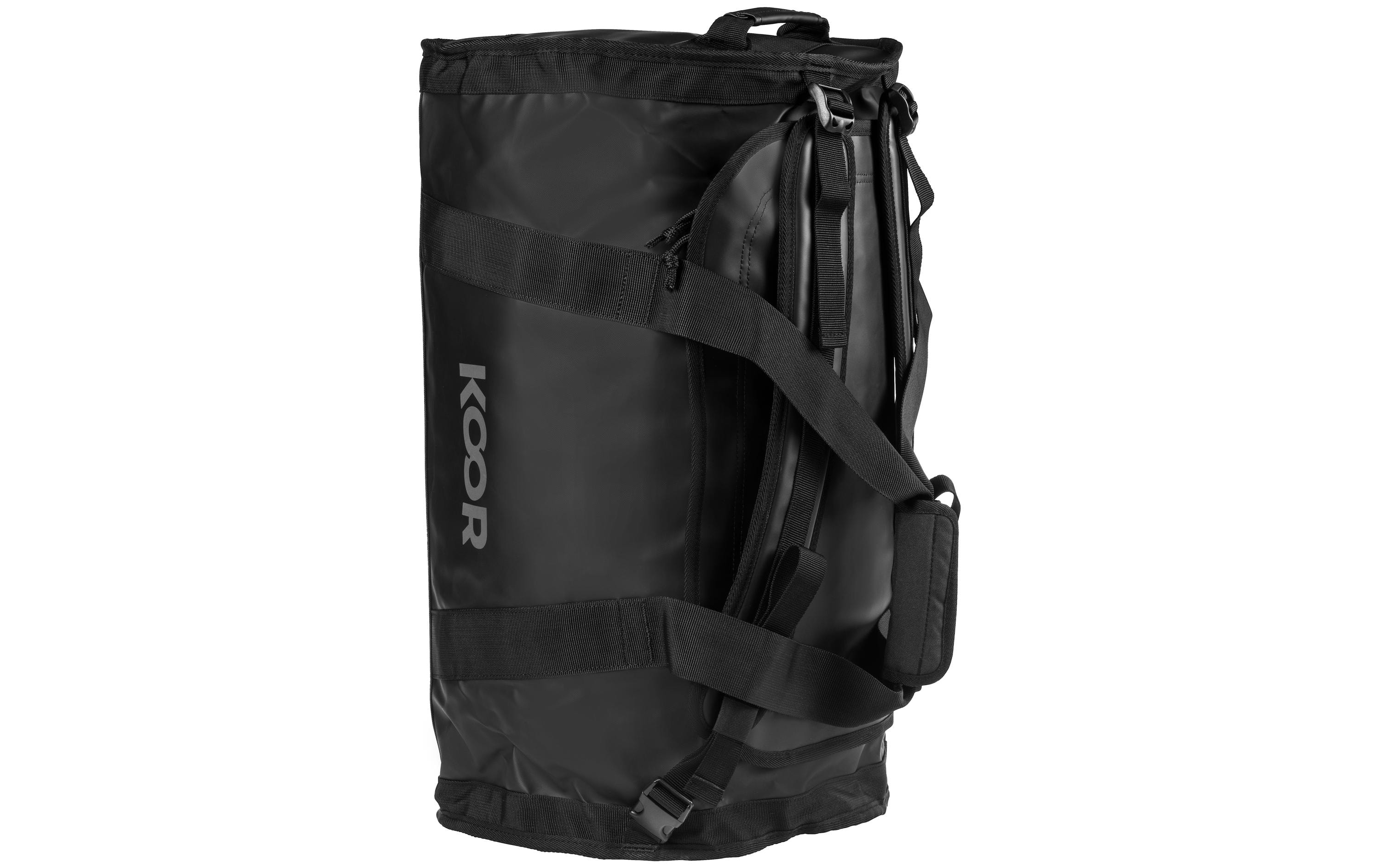 Duffle Bag Sooma 50 l, SchwarzWasserabweisende Reisetasche